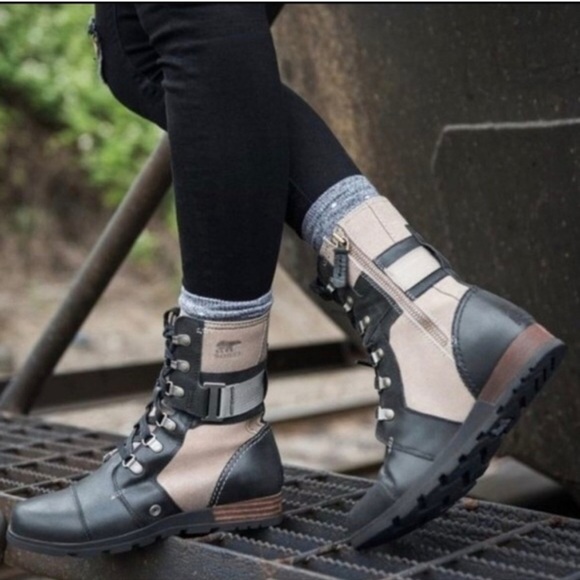 Shoes - Sorel Women's Major Carly lace-up combat boots